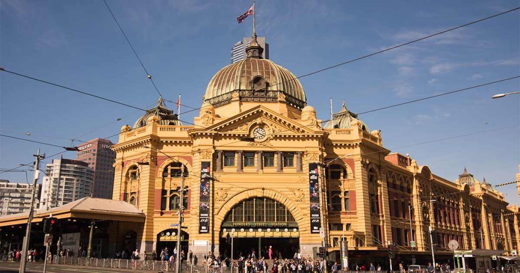 flinders street station Melbourne incontournables